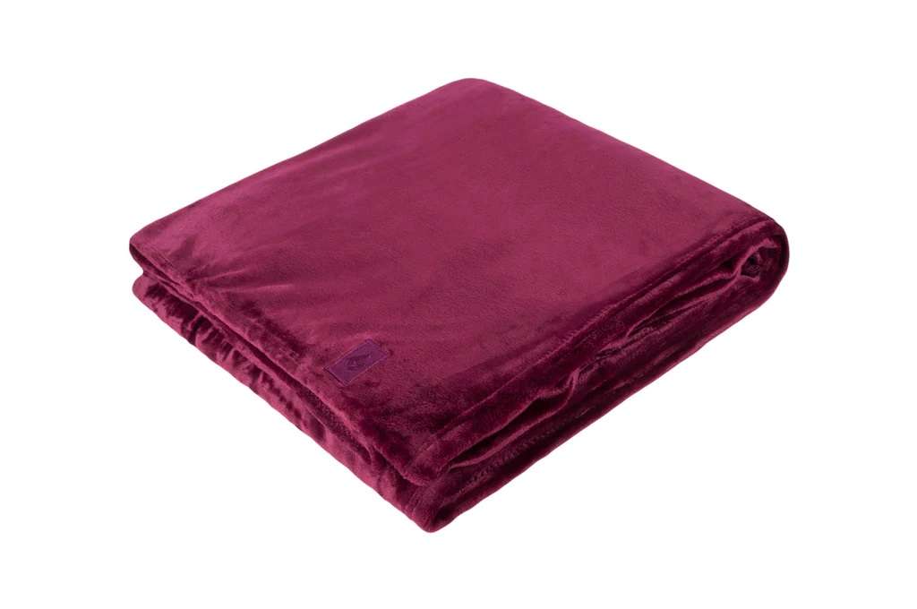 Heat Holders Luxus Fleece Couverture 180x200 cm - Claret - view 2