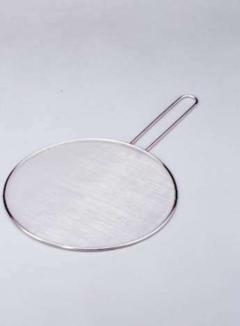 Couvercle anti-gras ø 25 cm, inox - view 1