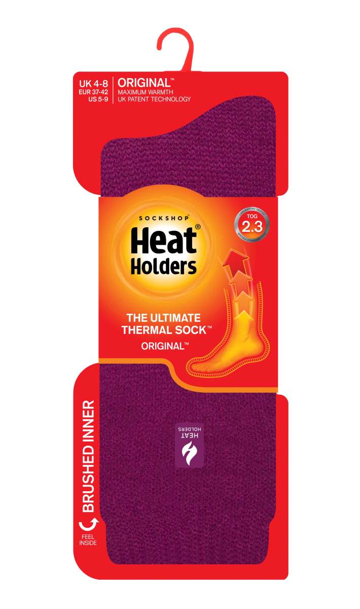 HeatHolders Chaussettes thermique Femmes ORIGINAL - fucsia - view 3