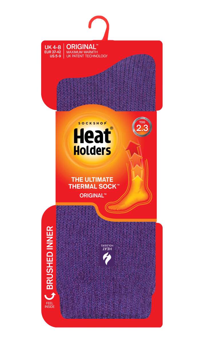 HeatHolders Chaussettes thermique Femmes ORIGINAL - purple - view 3