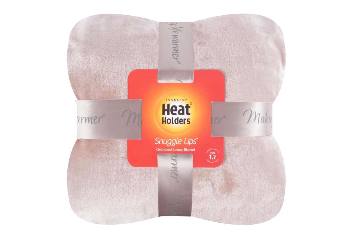 Heat Holders Luxus Fleece Couverture 180x200 cm - Dusty Rose - view 4