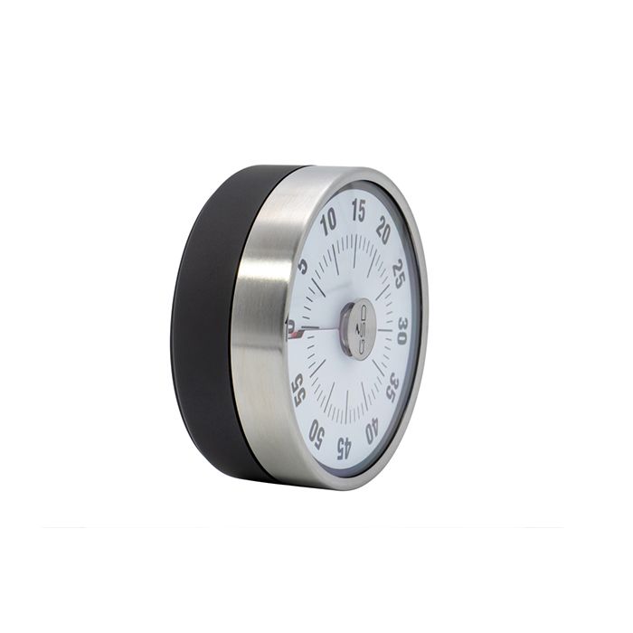 Minuteur rond 60 min., avec, aimant, à pos. et à fixer