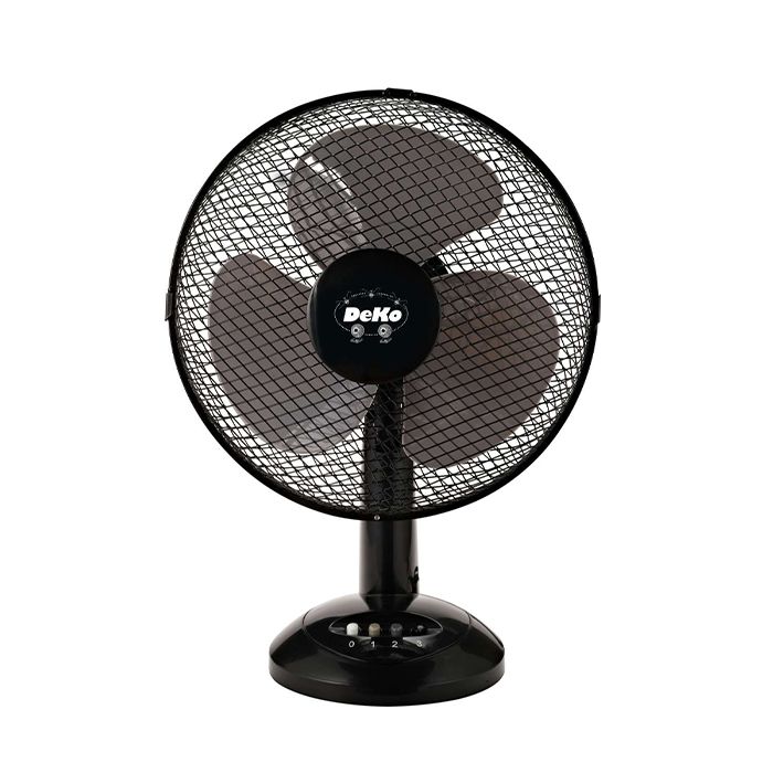 Stratos Ventilateur de table noir