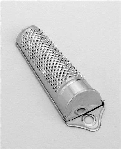 Râpe à noix de muscade, inox